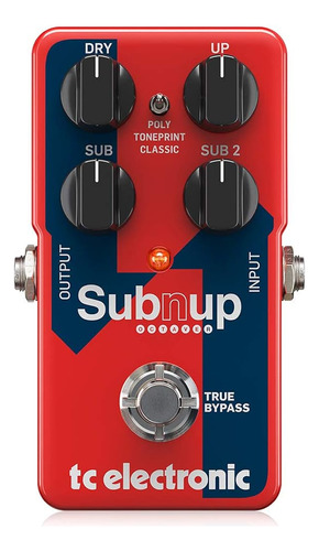 Tc Electronic Sub 'n' Up Pedal De Octava Con Toneprint