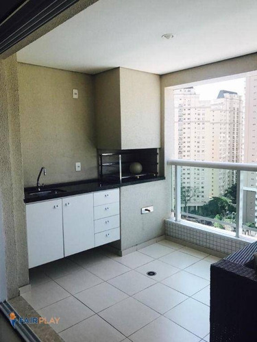 Imagem 7 de 29 de Apartamento Possuindo 127m2 Com 3 Suítes No Brooklin-sp - Ap6377