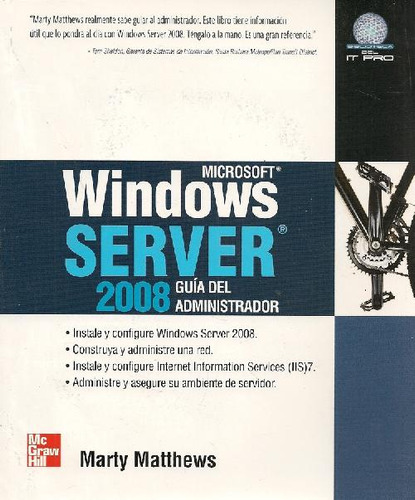 Libro Windows Server 2008 Guía Del Administrador De Marty Ma