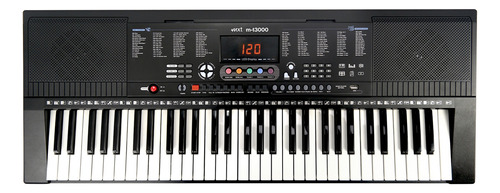 Teclado Musical Mxt M-t3000 Com 61 Teclas Piano 300 Ritmo e Timbres