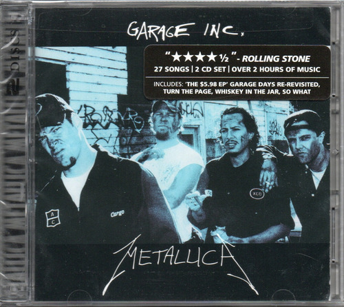 Metallica Garage Inc 2cd Nuevo Megadeth Testament Slayer Dio