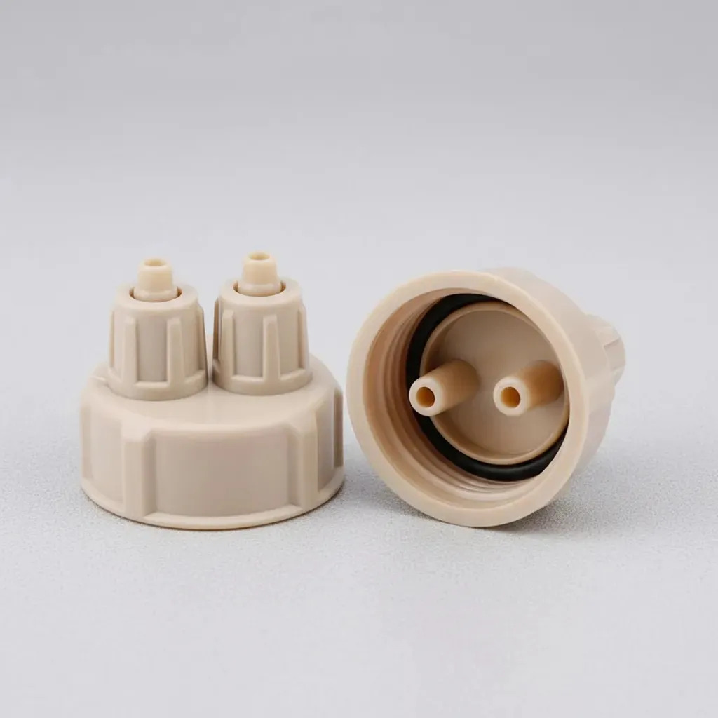 Kit 2 Tampas Para Garrafa Pet Sistema Co2 Caseiro Aquario Plantado Diy Acquashop