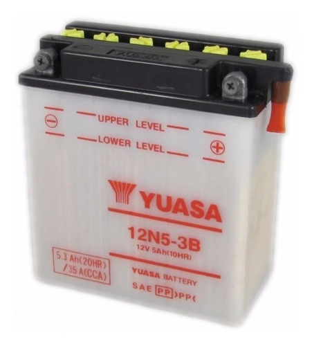 Bateria Moto Yuasa 12n5 3b Avant Motos