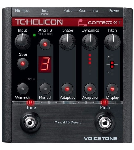 Procesador De Voz  Tc Electronic Mod. Voice Tone Correct Xt