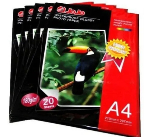 Papel Fotografico Inkjet Jojo 180g 20h