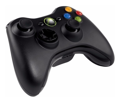 Control Inalámbrico De Xbox 360 Negro Obsequio Pilas Duracel