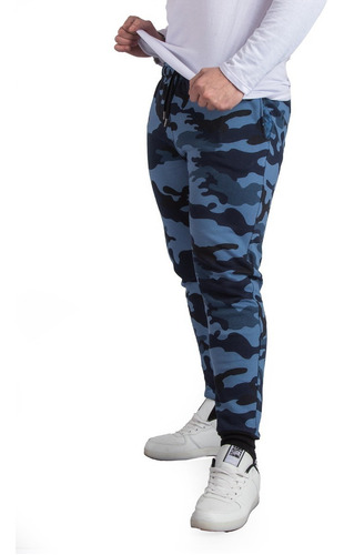 Imagen 3 de 10 de Jogger Camuflado Jogging Tactico Algodon Urbano A66