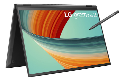 LG Gram 2 En 1 16 Pulgadas - Procesador Intel Core De 13ª Generación I7-1360p Windows 11 Home 32gb Ram 1tb Ssd - Negro