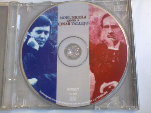 Cd Noel Nicola - Canta A Cesar Vallejo