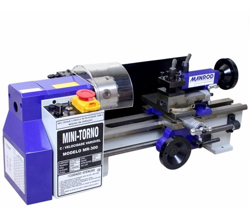 Mini Torno Profissional Mr-300 Manrod