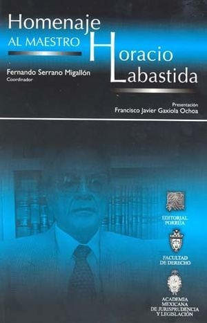 Libro Homenaje Al Maestro Horacio Labastida Nuevo
