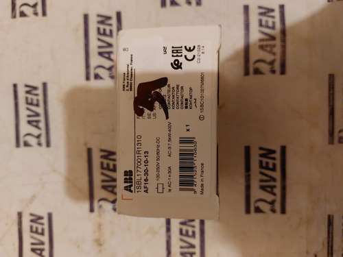 Af16-30-10-13 1sbl177001r1310 Abb Contactor