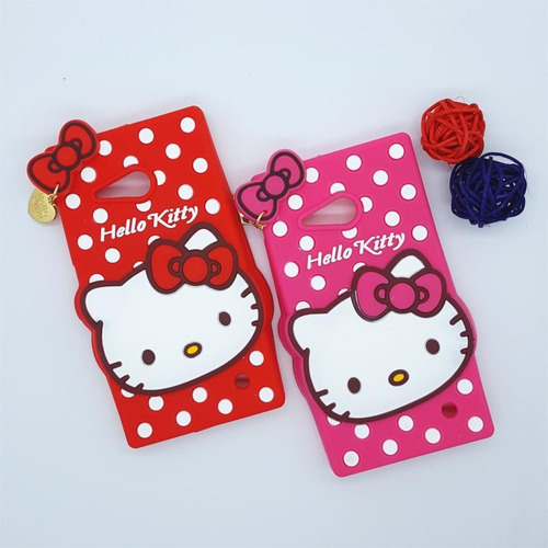 Case Para Sony Xperia E4g De Goma Hello Kitty