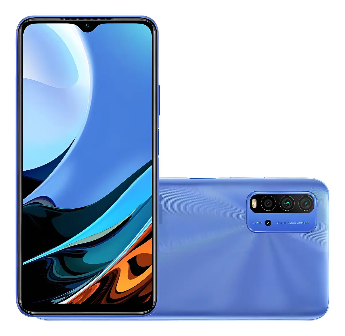 Smartphone Xiaomi Redmi 9t Tela 6,53 4gb/128gb 4g Cor Azul Tamanho U