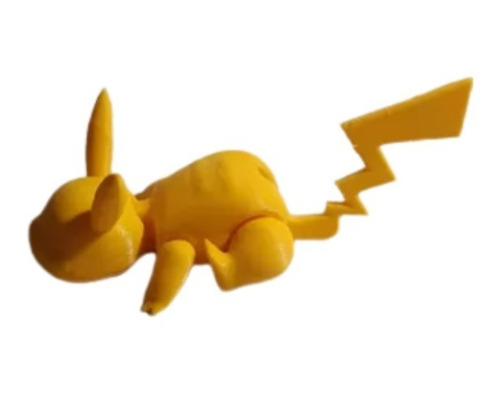 Pikachu 3d Articulado Juguete Pokémon