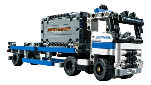 Lego Technic Container Yard 42062 Kit De Construcción Con