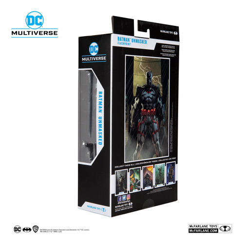 Thomas Wayne Flashpoint Batman Unmasked) Mcfarlane Toys (Usado)