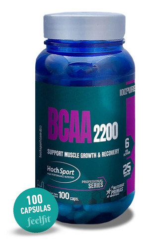 Bcaa 2200 Recuperacion Aminoacidos Resistencia - Hoch Sport Sabor Sin Sabor