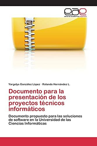 Libro: Documento Para La Presentación De Los Proyectos Técni