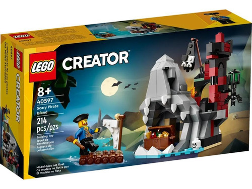 Set De Construcción Lego Scary Pirate Island Gwp (40597) 214