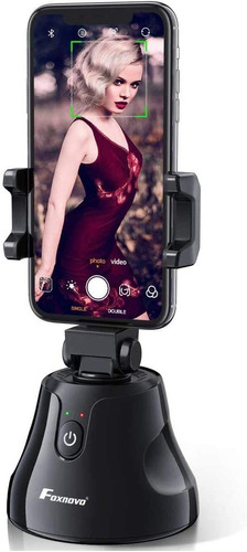 Smart Tracking Holder, Foxnovo 360°rotation Auto Face/object