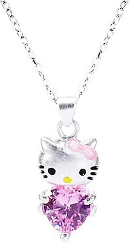 Collar Hello Kittycollar Colgante Gato Rosa