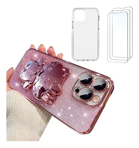 Funda De Maquillaje Con Espejo For 13 Pro Max For Mujer