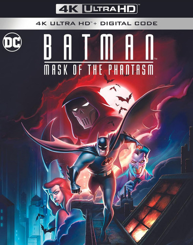 4k Uhd Blu-ray Batman Mask Of The Phantasm Mascara Fantasma