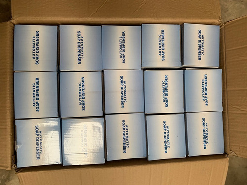Imagen 5 de 7 de Dispensador Automático Gel Y Jabón 700ml, Caja Con 30 Uni