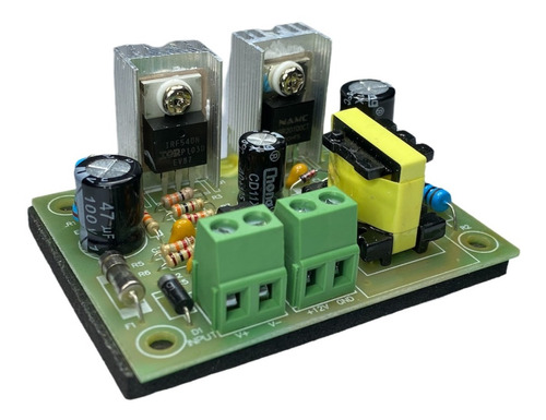 Modulo Conversor Tension 36-72 Vcc Salida 12 Vcc - 2 Amp Spx