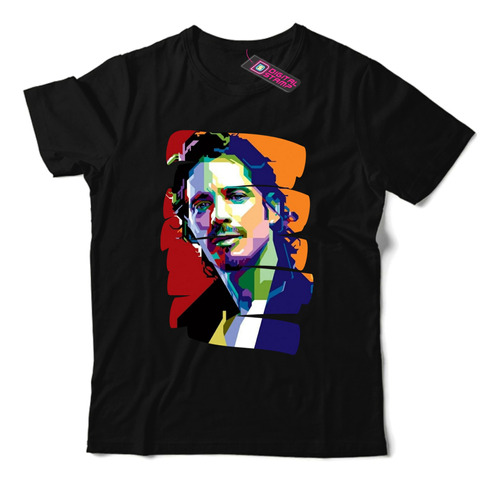 Remera Chris Cornell Pop Art 6 Dtg Premium