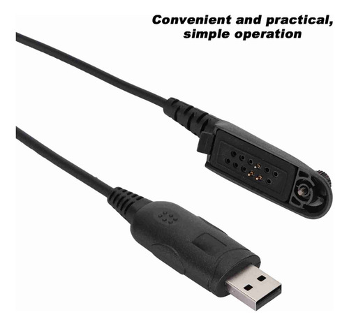 Cable De Programación De Walkie Talkie Estabilidad De