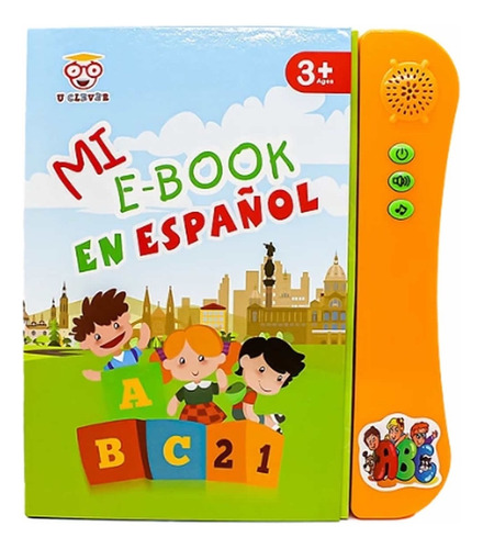 Mi E-book Español Interactivo 3+ Libro Musical Infantil 