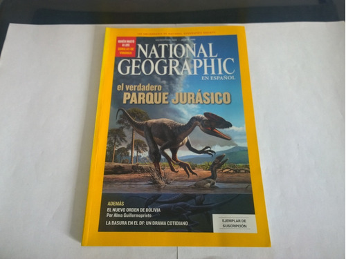 Revista National Geographic El Verdadero Parque Jurasico 