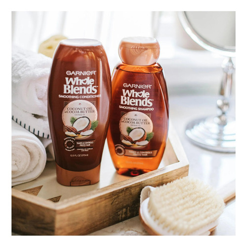 Shampoo Y Acondicionador 370 Ml C/u Whole Blends Garnier