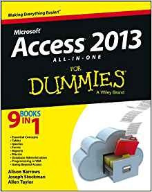 Access 2013 Allinone For Dummies