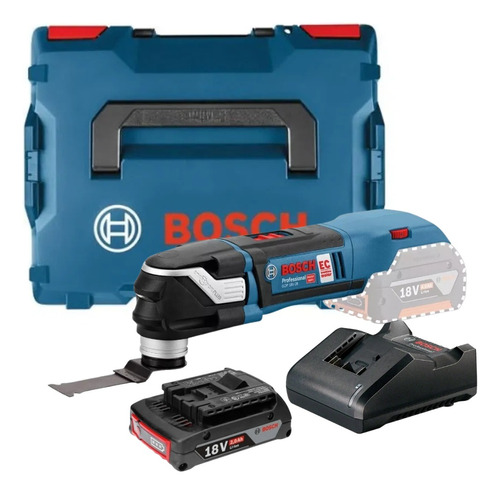 Multicortadora A Bateria Bosch Gop 18v-28 Bivolt C/ Maleta