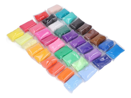 A Espuma Clay Air Dry 36 Colores Para Niños Space Color