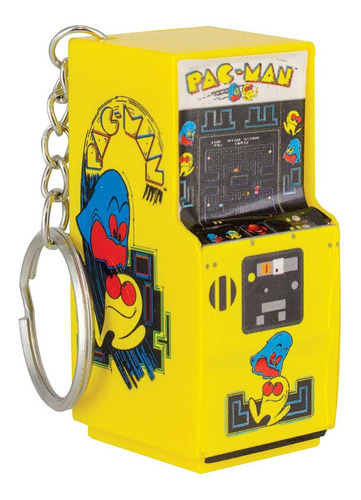 Imagen 1 de 3 de Llavero Arcade Pacman 