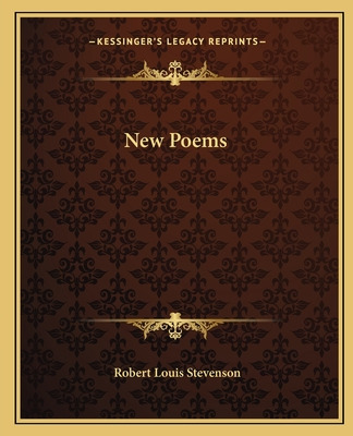 Libro New Poems - Stevenson, Robert Louis