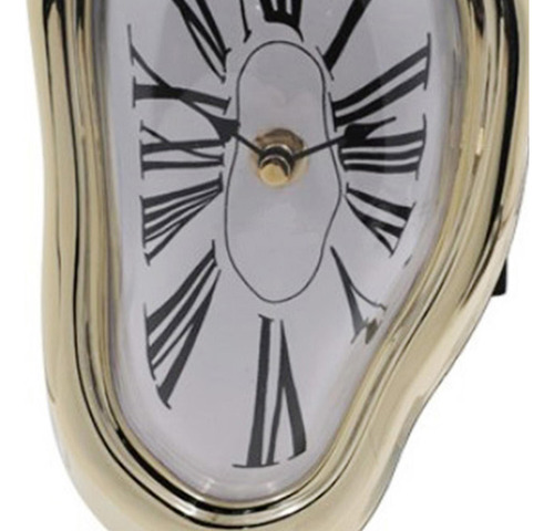 Reloj De Fusión Reloj Derretido Reloj De Romano De Oro