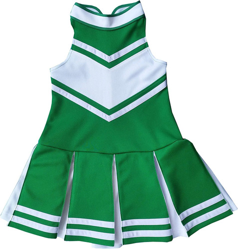 Disfraces De Animadora Para Niñas Verde Talla L