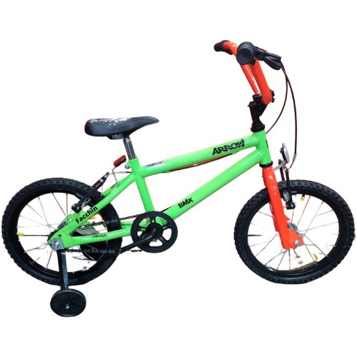 Bicicleta Infantil Rodado 14 Varón Enrique Arrow C/ruedita