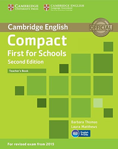Libro Compact First For Schools Teacher's Book 2nd Edition D