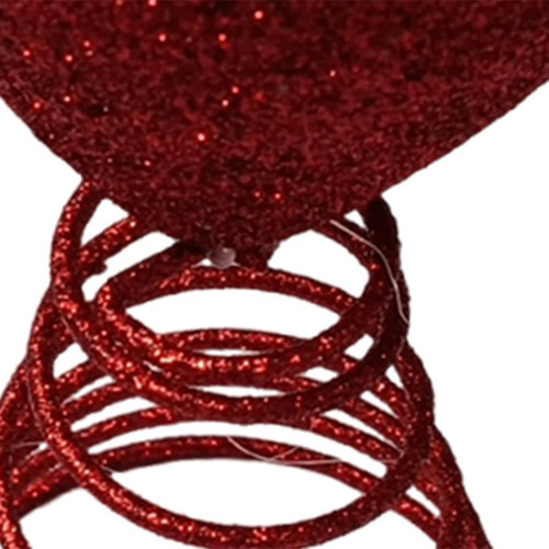 Valentine Heart Tree Topper Decoración De Navidad De