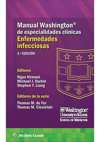 Manual Washington De Especialidades Clínicas Ed.3 - Kirmani