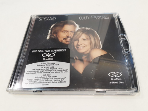 Guilty Pleasures, Barbra Streisand Cd+dvd Dual Disc 2005 Usa