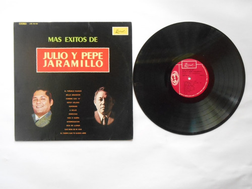Lp Vinilo Julio Y Pepe Jaramillo Mas Exitos  Colombia 1976