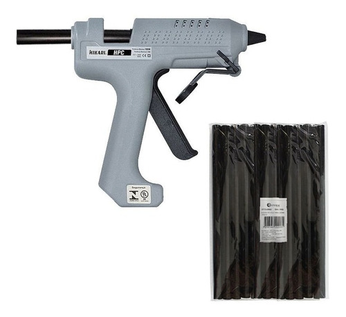 Kit Pistola Cola Quente Hikari Hpc-150 + 1 Kg Cola Bastão