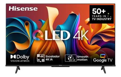 TV de 50" Hisense Q6N 50Q6N con pantalla QLED 4K